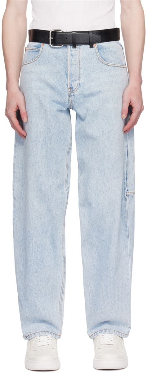 alexander wang belted jeans.